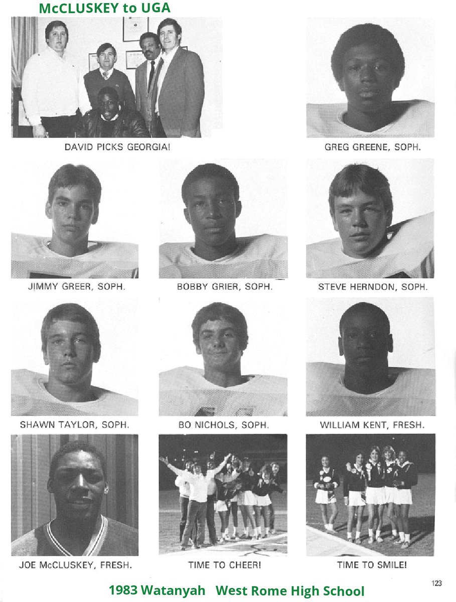 WestRomeAlumni's tweet photo. Meet The Team! The 1982 #GHSAStateFootballChampions as we celebrate the 40th Anniversary of the the first of 4 #BackToBackTitles
See you at the Rome vs Allatoona Game on Sept 23rd to Honor #ANightOfChampions with #ERHS '77 and the inaugural Team for @FootballRome
💚🏈🏆💖🐺😎 https://t.co/RhYqXIGaH2