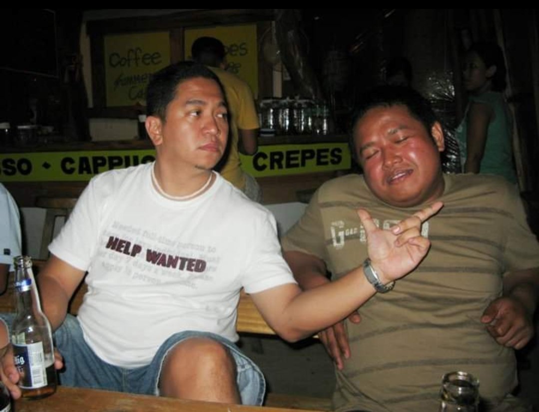 Me and my best buddy somewhere in Boracay about 11 years ago or so...