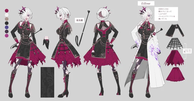 爆裂ゾンビちゃんさん( )のキャラデザから立ち絵を担当させていただきました脳みそが露出してる研究者ゾンビさんです 