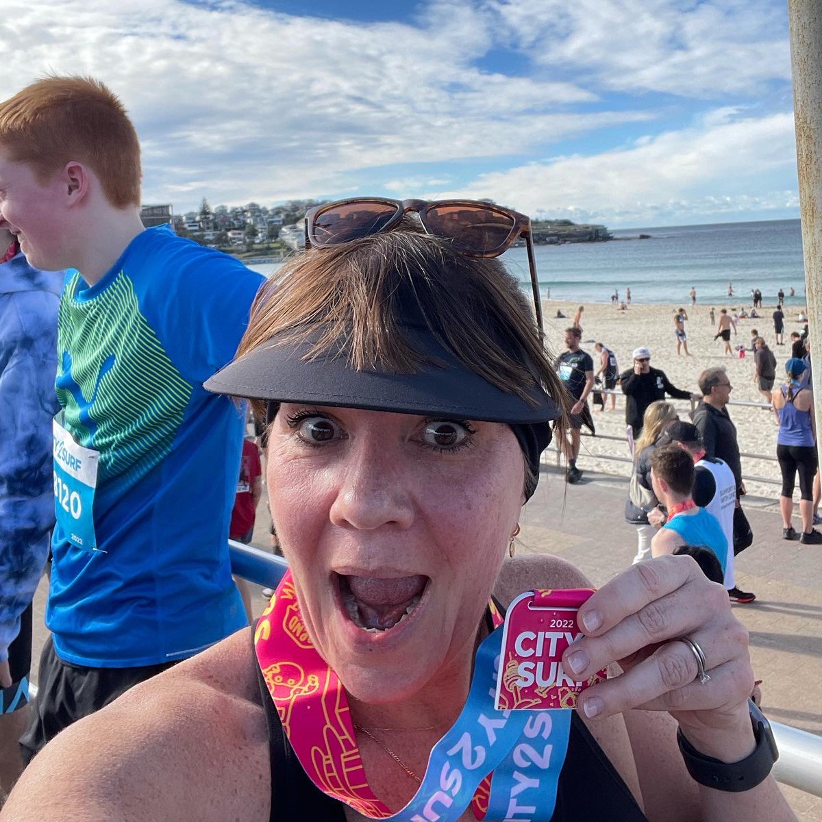 rhrobertson's tweet photo. #City2Surf first timer! Woot 👍🏼🏃🏻‍♀️ https://t.co/H7DD20AsfQ