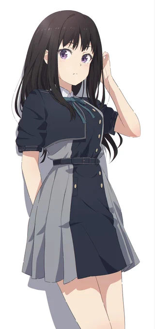 お題箱よりリコリス・リコイル たきな(制服)#リコリコ#たきな 