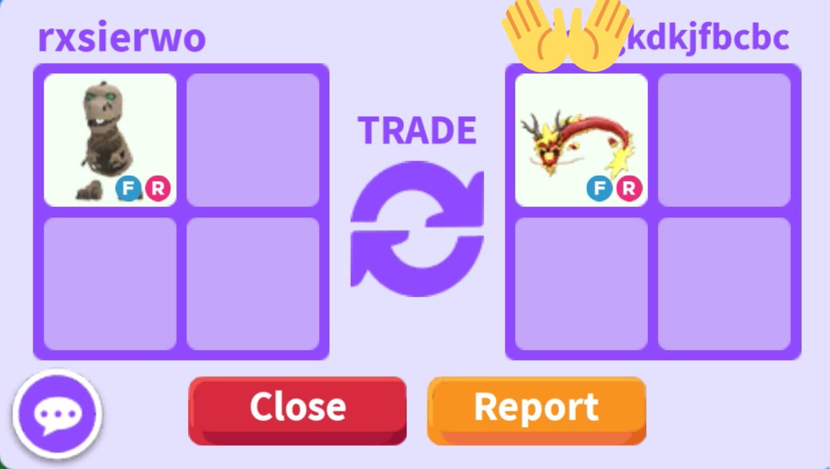 jennswif3's tweet photo. W/F/L? I'm kinda happy with this trades! Also taking offers for my donutcycle, and trading the FR sloth for two no pot full grown sloths. ‹3 #adoptmetrades #wfl #trader #adoptmetradeproofs https://t.co/vkIaj1p4tw