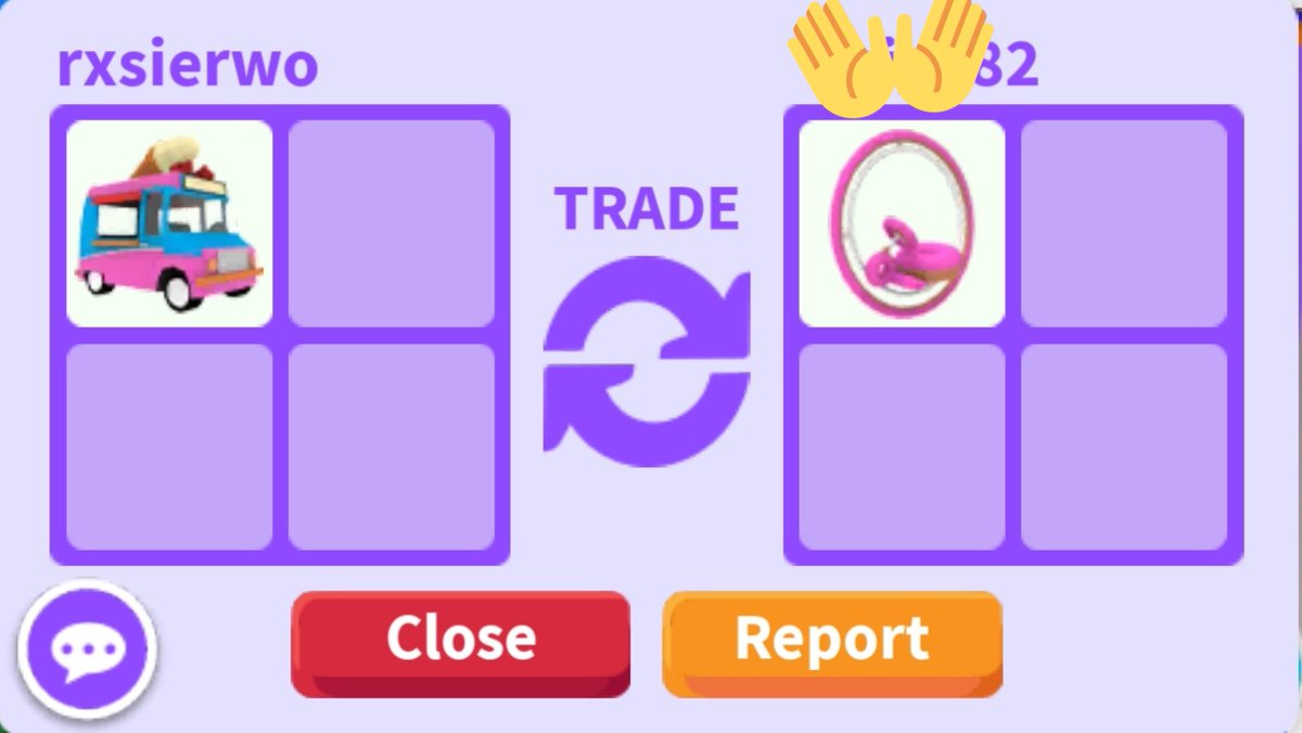 jennswif3's tweet photo. W/F/L? I'm kinda happy with this trades! Also taking offers for my donutcycle, and trading the FR sloth for two no pot full grown sloths. ‹3 #adoptmetrades #wfl #trader #adoptmetradeproofs https://t.co/vkIaj1p4tw