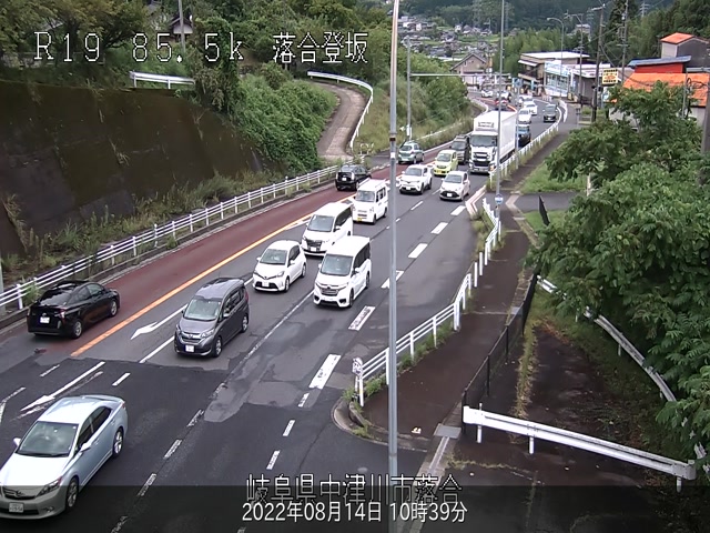 国道19号の最新渋滞情報 今日現在 リアルタイム情報 ナウティス