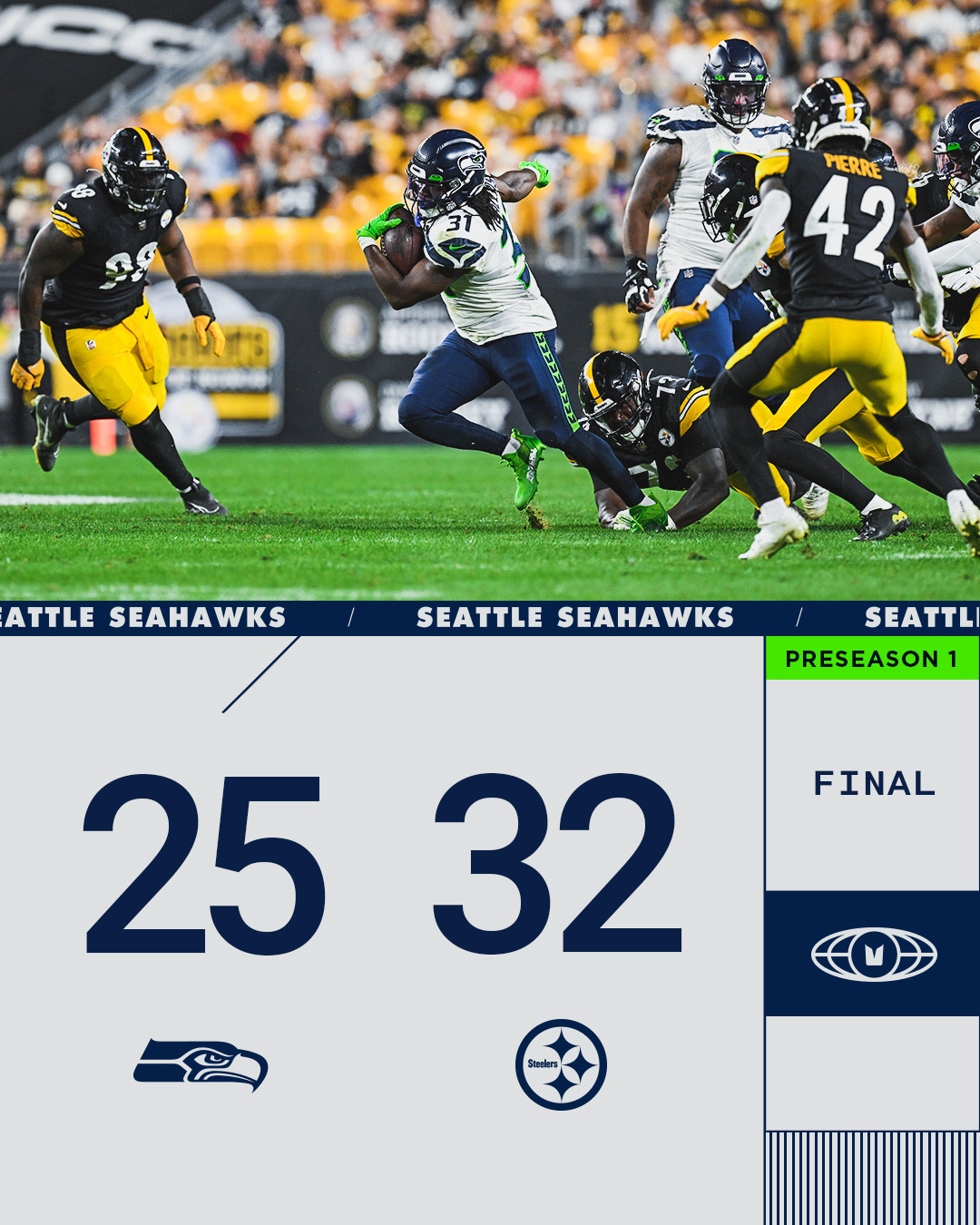 Seattle Seahawks Preseason Schedule