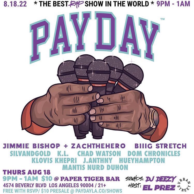 HueyHampton_'s tweet photo. AND WE BACK OUTSIDE 🗣🗣🗣‼️‼️‼️
What’s up family!!! HueyHampton will be performing live at #ThePaperTiger in LA on August 18th and we need y’all to come out and suppprt!!!
RSVP Link in @payday_la BIO!!!!!
•
•
#OMGItsHueyHampton https://t.co/evXTR1k8wa