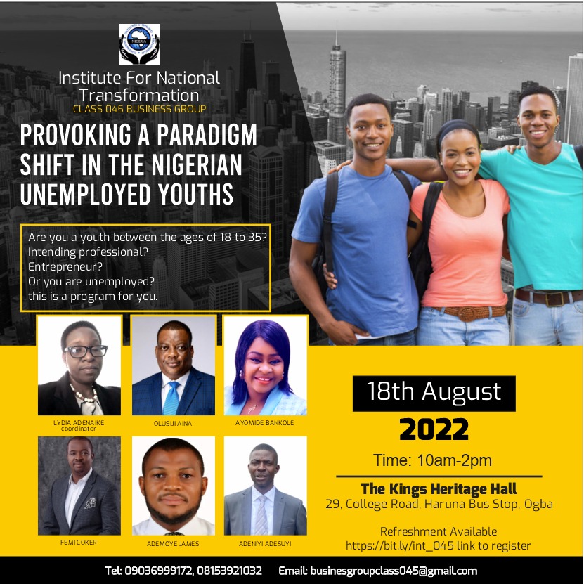 james_ademoye's tweet image. Over 350,000 young graduates are churned out of the NYSC scheme yearly into the labour market, yet just one percent is integrated into the labour force. Join us as we make a case for a paradigm shift.
#ManchesterUnited #projectshift #GroovyMono