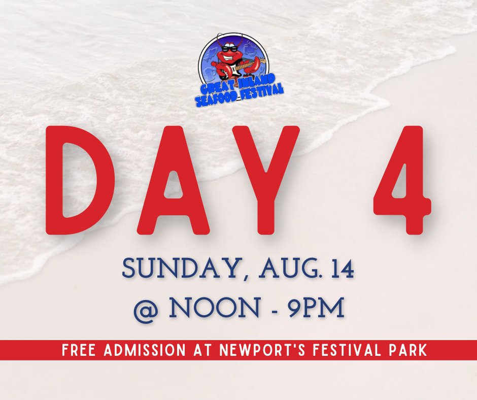 GreatInland's tweet photo. Today is the last day of the record-breaking 2022 Great Inland Seafood Festival!

Sunday, August 14:
Noon-2:30pm: Pandora Effect
3-5:30pm: @DatBandCincy 
6-9pm: @wssrocks https://t.co/ObCxqLyg1T
