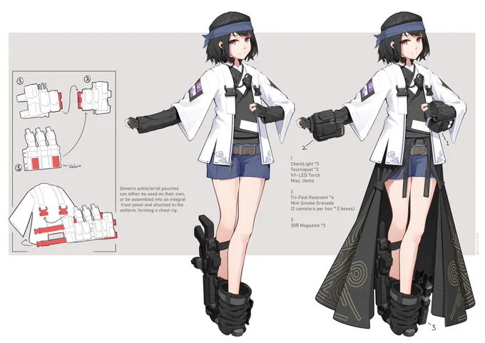 Reposting Jing's one-pager, this time with some added info on her kit. #NusisringTactical 