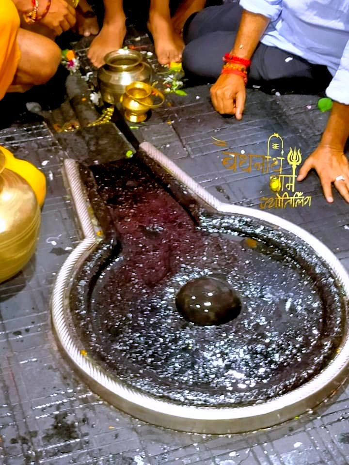 श्री बाबा बैद्यनाथ ज्योतिर्लिंग जी के आज प्रातःकाल के दिव्य दर्शन 14.08.2022