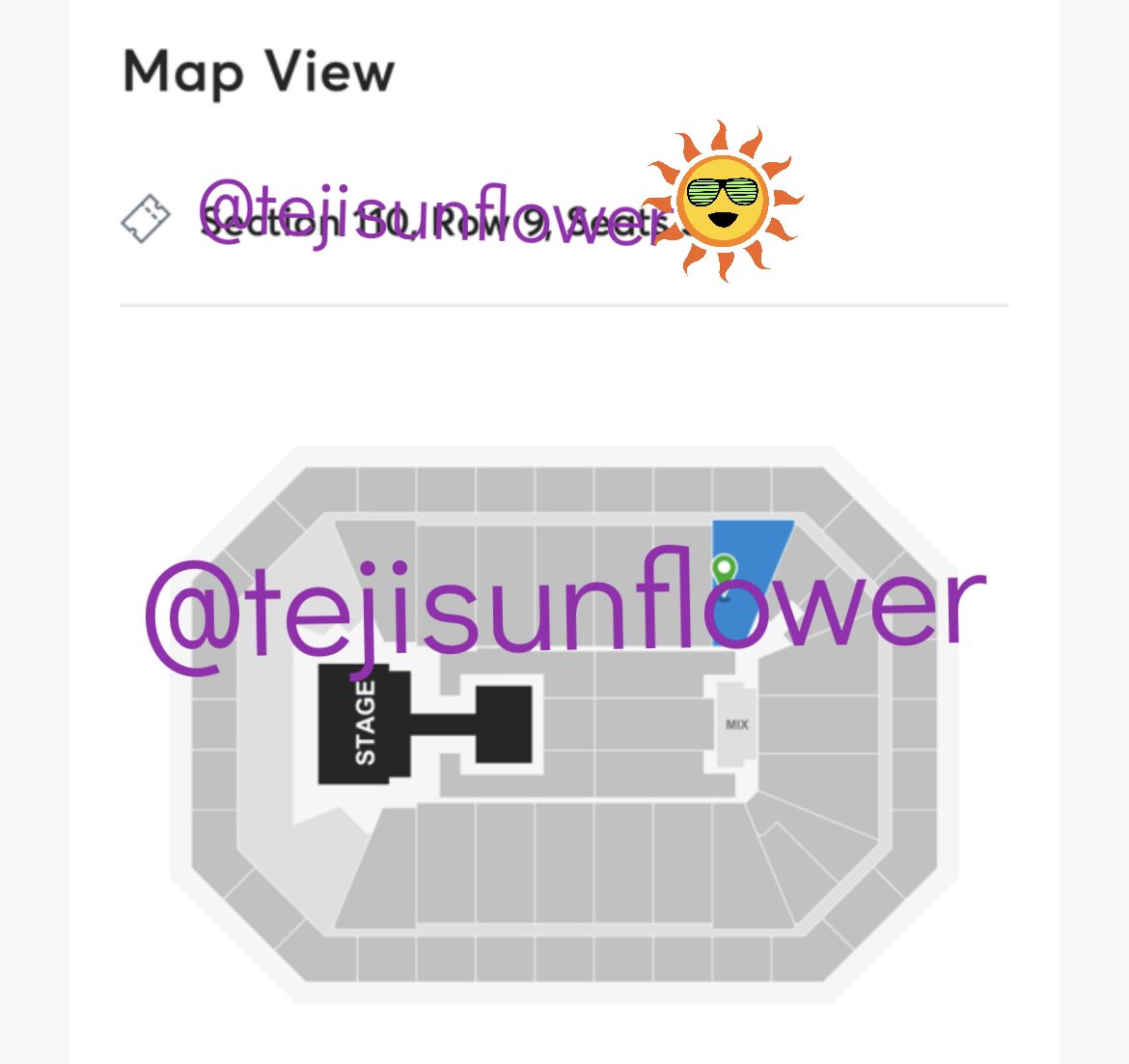 TejiSunflower's tweet photo. ‼️selling 2 tickets to the Seventeen
concert in Fort Worth for face value: $95.50 each!
DM if interested ‼️ #WTS
#SeventeenDFW https://t.co/krG81TMNPC