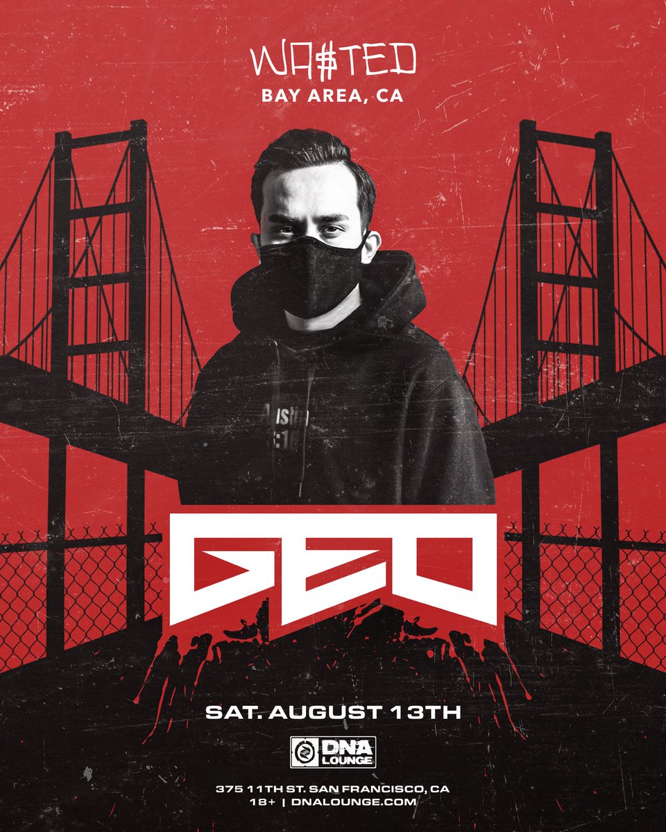 wastedpresents's tweet photo. Last chance for @IAMGEOOFFICIAL_ tickets!! Available at https://t.co/LNCoWudCvV https://t.co/vqimodyCf6