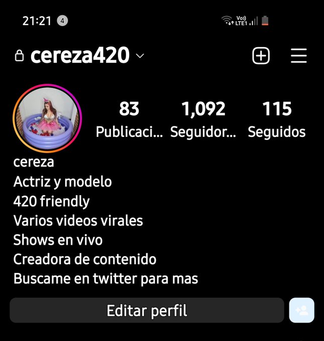 Es mi cuenta numero 3 ahi 🤣 Sigueme esta bien solita mi cuenta 😆😆😁🤣los amo 😘😘 https://t.co/WMm4acGaO