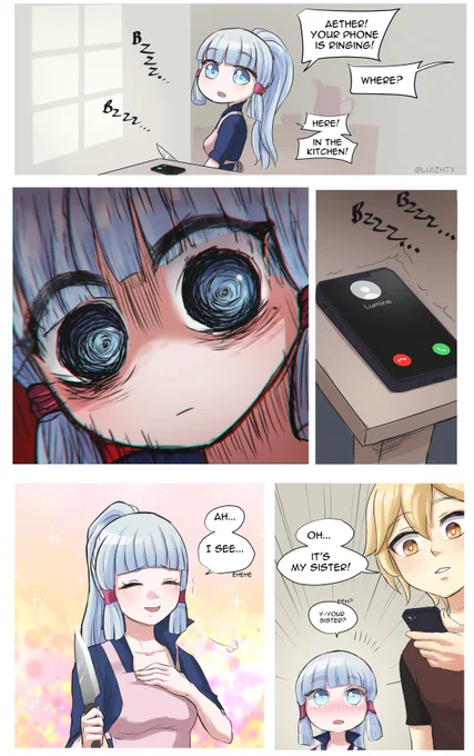 Incoming call

#Genshinlmpact #ayaka #aether 