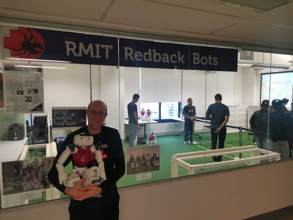 RMITComputing's tweet photo. Don't forget to check out our #demos in Building 12 Level 11: robots, cybersecurity, eye-tracking, games, and much more! @RMITComputing @RMIT #NextFest #OpenDay https://t.co/PucpWj9Z4F