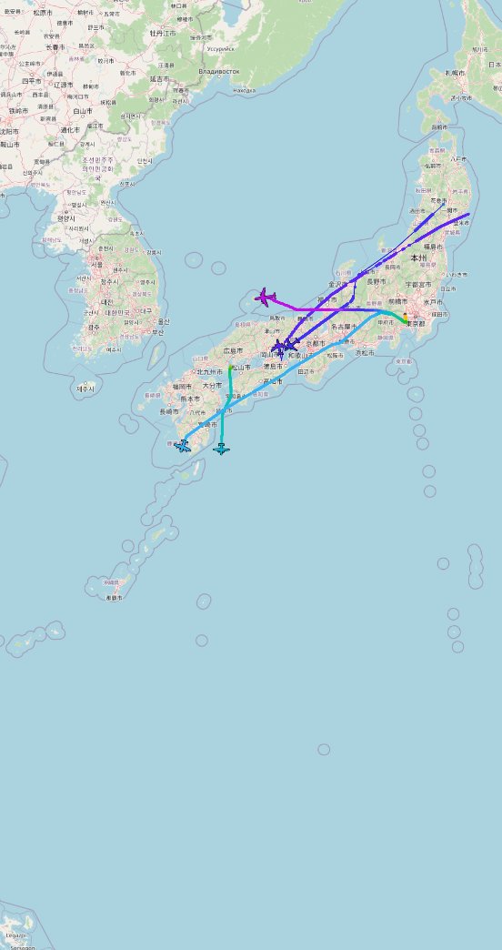 Oceanworldfree's tweet photo. #ae688c P-8A
#ae0162 63-8022 KC-135R
#ae056c RCH606 C-5M
#ae0455 PSWRD35 C-2 Greyhound
#ae03e9 CNV7111 C-130

#Honshu
#Kyushu 
#WPacific https://t.co/54bzI49DHW