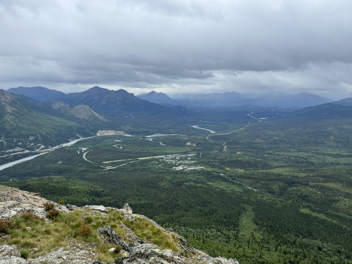 DonnerNicholas's tweet photo. How it started… How it ended… Denali National Park is amazing! I’ll spare everyone the pictures of the blisters it took to get there. #hiking #Alaska https://t.co/4zYn82LdFw