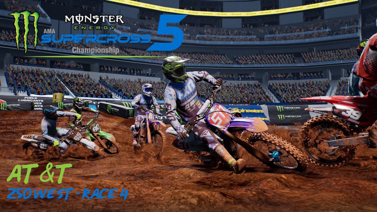 jf2media's tweet photo. MONSTER ENERGY SUPERCROSS 5 - 250 West - Race 4 - #supercross #supercros... https://t.co/yAYMtMOfgp via @YouTube https://t.co/Qabf11NIyb
