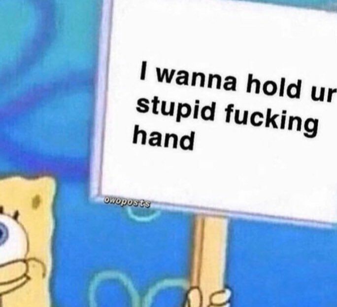 he makes me wanna go