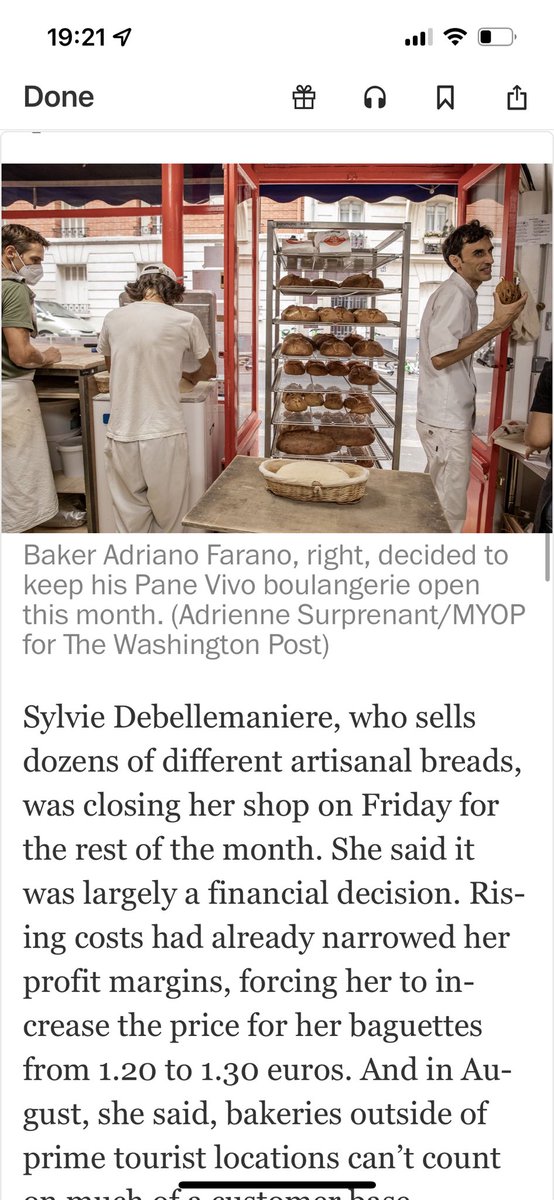 mcgeoff's tweet photo. Haha of course @farano was in the @washingtonpost story about Parisian bakeries in August! Yay! Pain of disruption https://t.co/RvfrpLzD4X