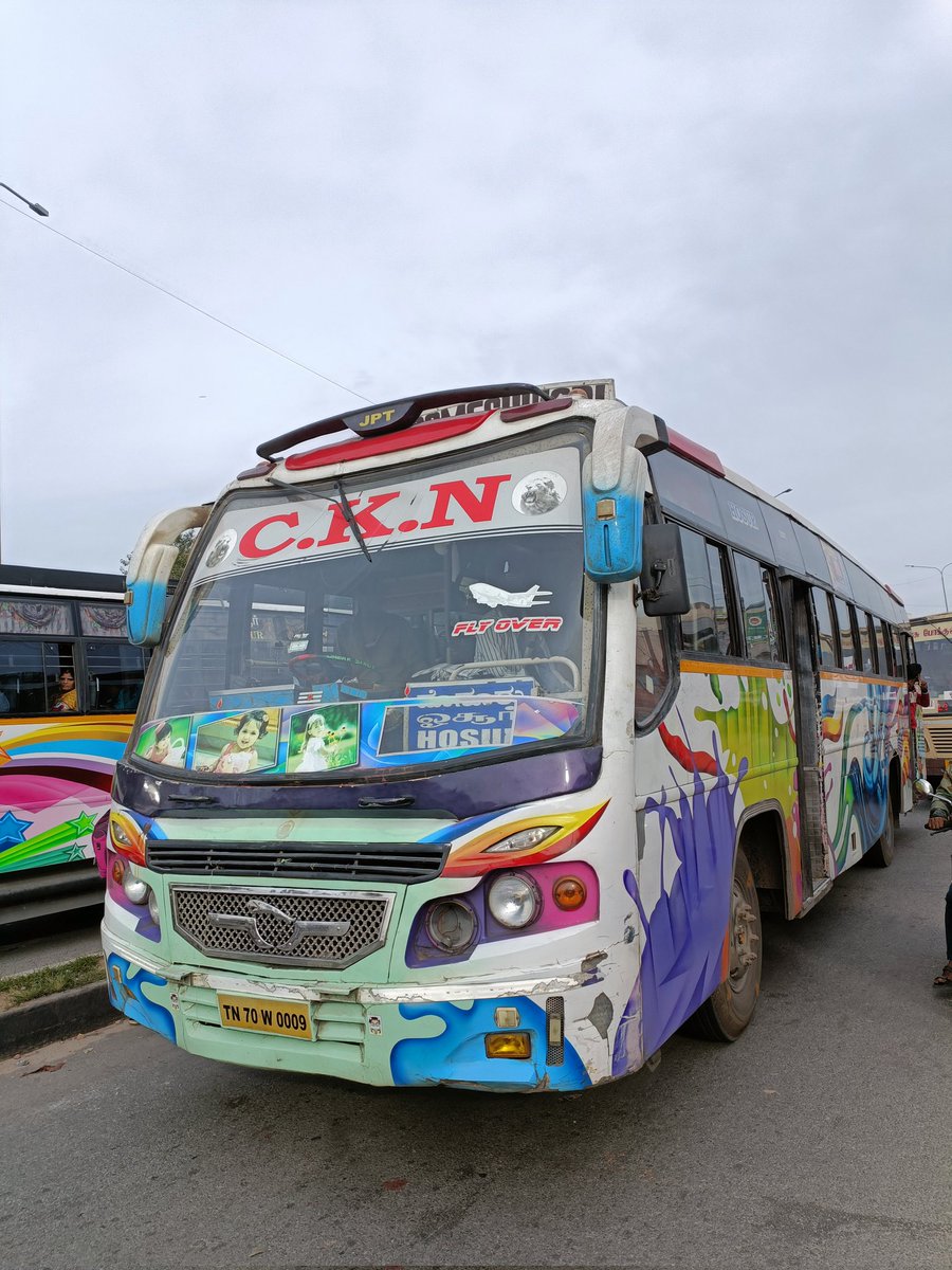 iam_aravi's tweet photo. @sivasankar1ss @tdkarnataka @ConsumerAffairs 

Hello Sir,
Today I took the below mentioned private bus From #Bengaluru to #krishnagiri &amp; faced following issues.
Bus # TN 70 W 0009
1. Playing Movie in bus which I believe is against law 
2. Playing #pirated copy of #RRR movie 
1/2 https://t.co/vfpST17ccf