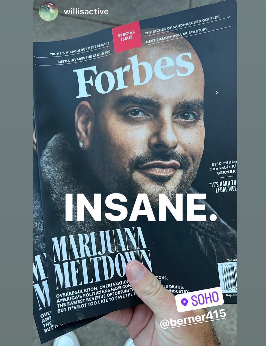 berner415's tweet photo. Looks like hard copies hit the news 📰 stands early in some city’s , if you see them , grab it . This is for the culture 💪🏽 https://t.co/fvsiu4cokz