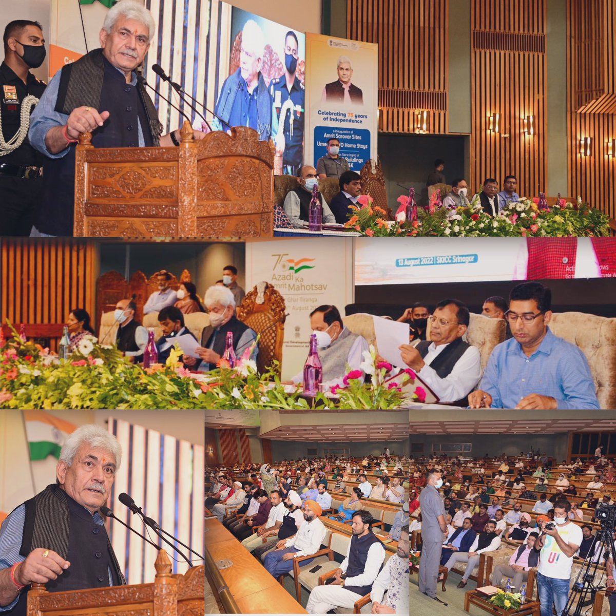 listenshahid's tweet photo. J&amp;K hosted 10Million tourists in first 6 months of 2022.Bed capacity of 60K leaves huge scope for expansion of “Home Stays” network. #JKRLM initiative vl empower women groups in tourism sector.SHGs can avail Upto Rs 10 Lakh under #MissionYouth schemes. Launch by Hon’ble LG J&amp;K 👇 https://t.co/07aOeI3pbW