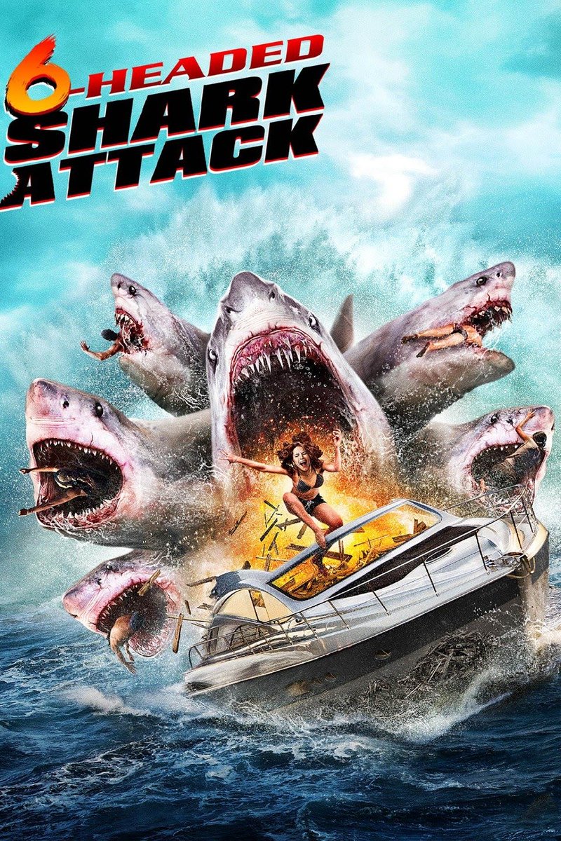imperator_Q's tweet photo. @KennieJD I was scrolling through prime video and found a movie called 6-Headed Shark attack and I thought it sounded like something you'd be interested in https://t.co/BX4uX9bSvq