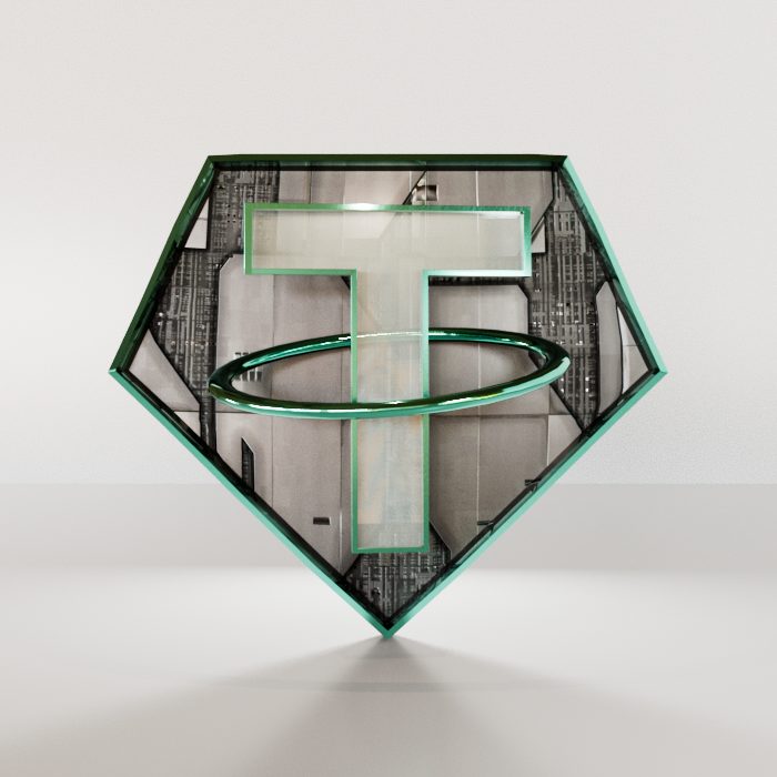 _memeline's tweet photo. Wew. Every year I disappear for 4 months to tree-plant. Finally back at the PC now <3 
Shaking off some rust with the Tether Logo. 
Animated GIF for sale on my opensea.

https://t.co/abgaq1gGLp

#Tether #USDT  #3DModel #SubstancePainter #AutodeskMaya #Cryptos https://t.co/bMirnH2R7r
