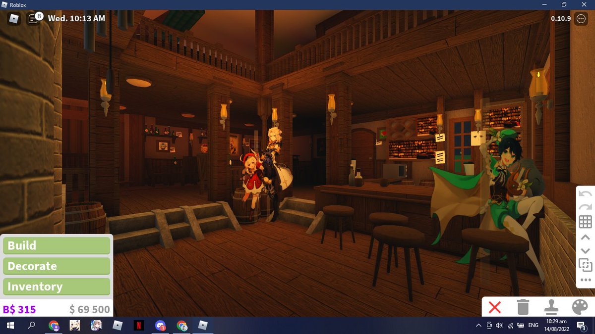 mimitomo313's tweet photo. Angels share tavern #Bloxburgbuild #bloxburg #GenshinImpact #Genshin https://t.co/wJRDrDGxjc