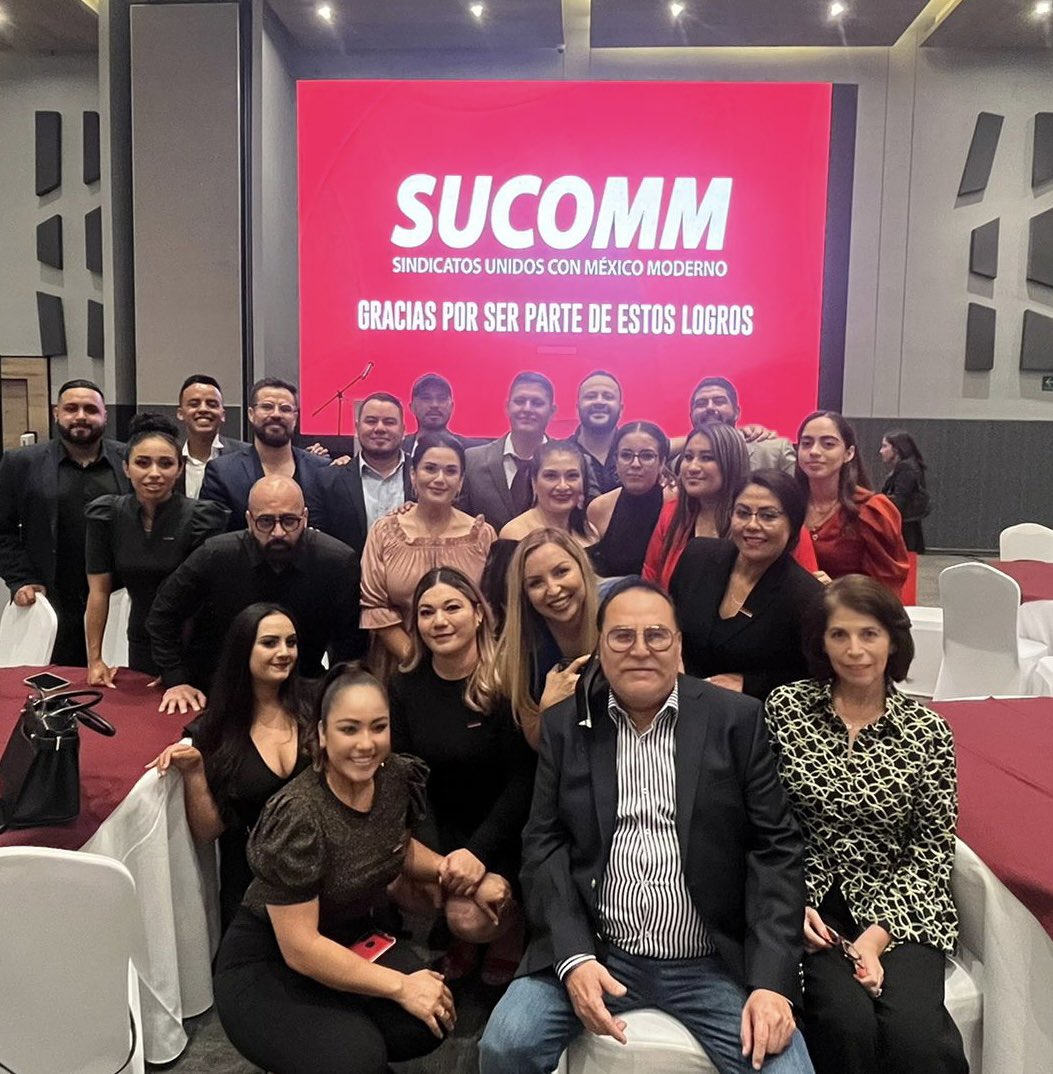 Sindicatos Unidos con México Moderno tweet media