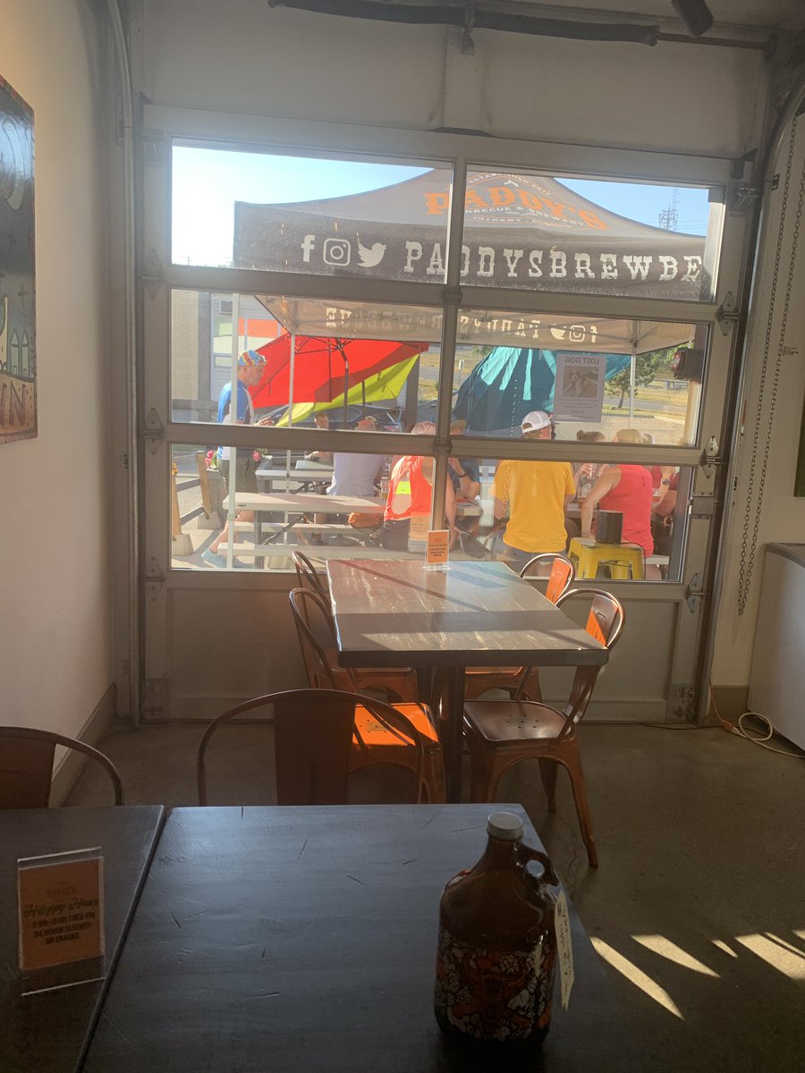 Looking for a great casual patio spot for #ABonthePlate <a href="/paddysbrewbecue/">Paddys Barbecue & Brewery</a> the brisket &amp; chicken &amp; Beans outstanding! #FamilyPlatter #local