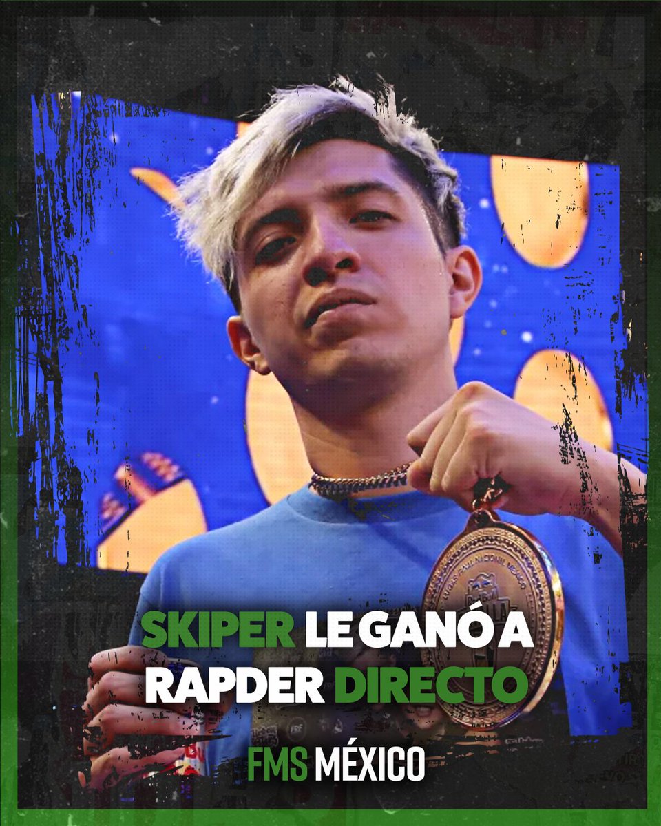elestilolibre's tweet photo. FMSMexico | Jornada 5.

🎖️¡ @skiper_rmz SE LLEVA LA BATALLA!🎖️

El ingeniero suma tres puntos tras derrotar de forma directa a @Rapder5 

Todo en la jornada 5 de FMS México 🇲🇽.

#FMSMexico #FMSMerida https://t.co/2Vzue1bMI7