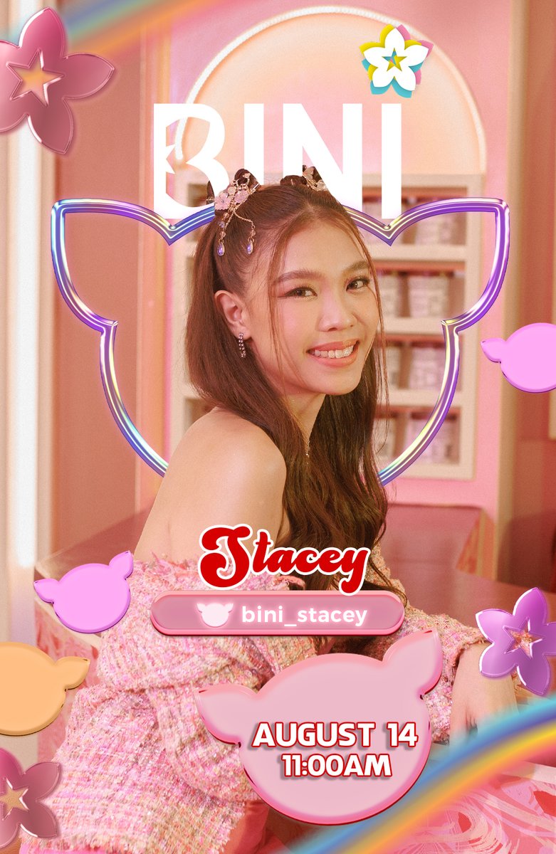 #BINI : It's Sunday! It's family day! It's BINI day! Maki-bonding with <a href="/bini_members/">BINI_MEMBERS</a> on <a href="/kumuPH/">Kumu - Pinoy Live Streaming App</a>! 

<a href="/bini_stacey/">stacey 🪐</a>
⏰ 11:00AM - 12:30PM

<a href="/bini_mikha/">mikha</a>
⏰ 4:00PM - 5:30PM

<a href="/bini_jhoanna/">Jhoanna Robles 🦋</a>
⏰ 6:00PM - 7:30PM

See you there!