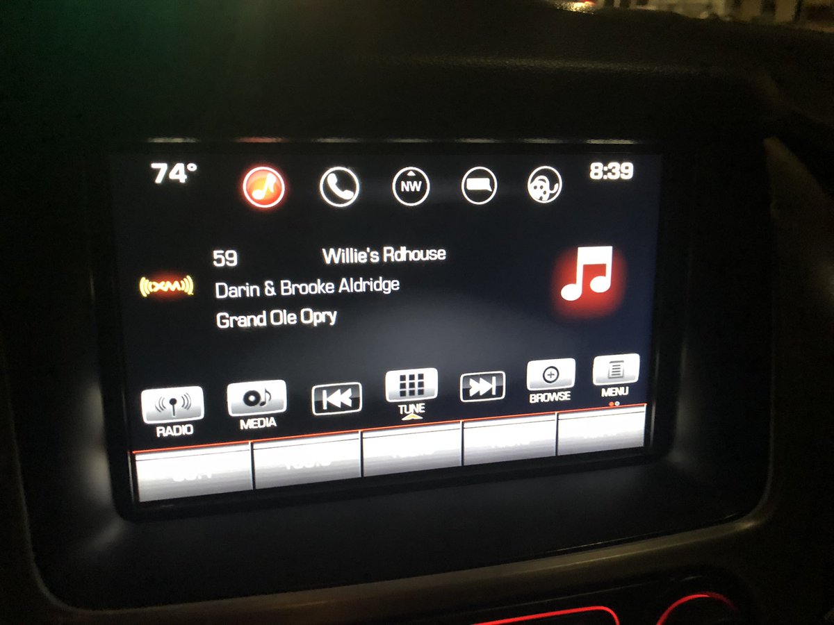 It was a real treat listening to <a href="/DarinandBrookeA/">DarinBrookeAldridge</a> on the Grand Ole Opry tonight!  Had plans to be there but they didn’t work out this time.  This was the next best thing!  Two of my favorites!!