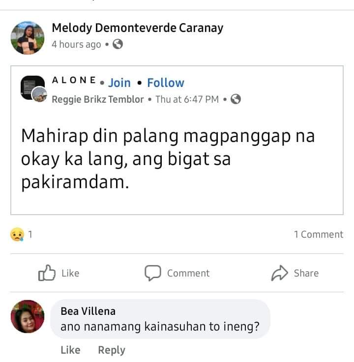 tabgina naman oh minsan na lang ako mag-drama hindi pa mapagbigyan😭😭😭
