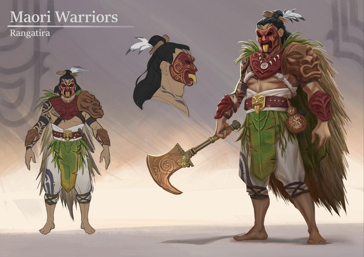 reix2_00's tweet photo. Lemme join in on this trend #characterdesign check out these Maoris https://t.co/W4hO9948Zl