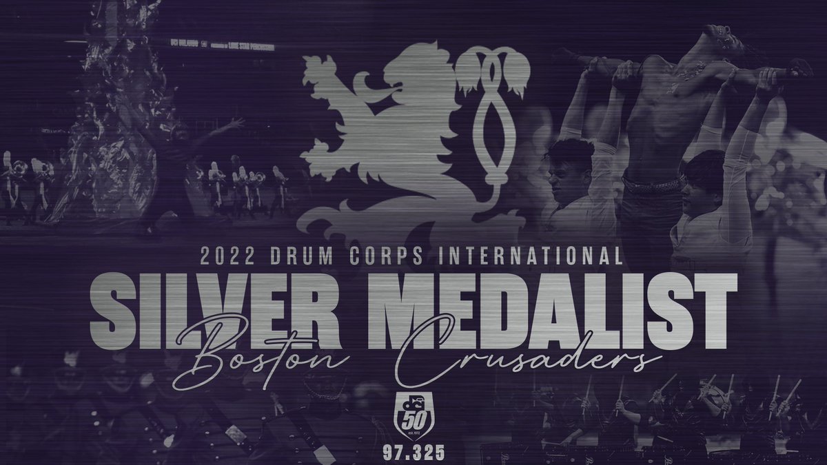DCI's tweet photo. BAC with the other silver medal 🥈

#DCI2022 | @bostoncrusaders https://t.co/uQQypVwlGe