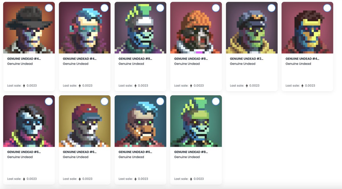mikesnft's tweet photo. 💀 Alright 24 hours

10 @GenuineUndead to give away to 10 people.

Follow @mikesnft and @GenuineUndead 

Like&amp;Retweet 💀
#giveaway https://t.co/nbE9mQvdnm
