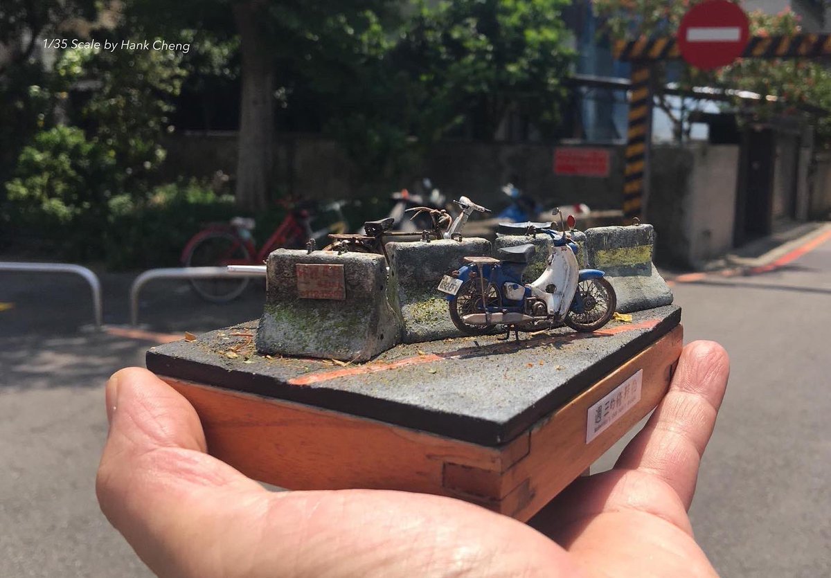 WWBCHANK's tweet photo. 1/35 scale 週三的修鞋伯 https://t.co/DEvX3M6tqt