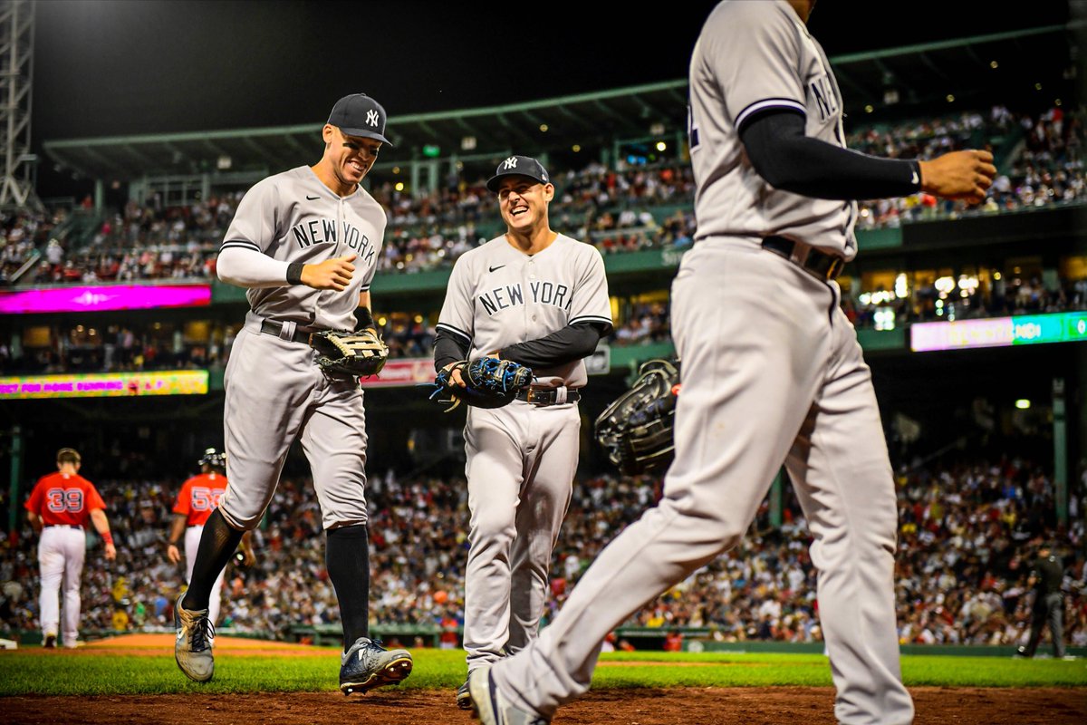 Yankees's tweet photo. Scenes from a successful Saturday 📸

#RepBX https://t.co/2D06vVlKme