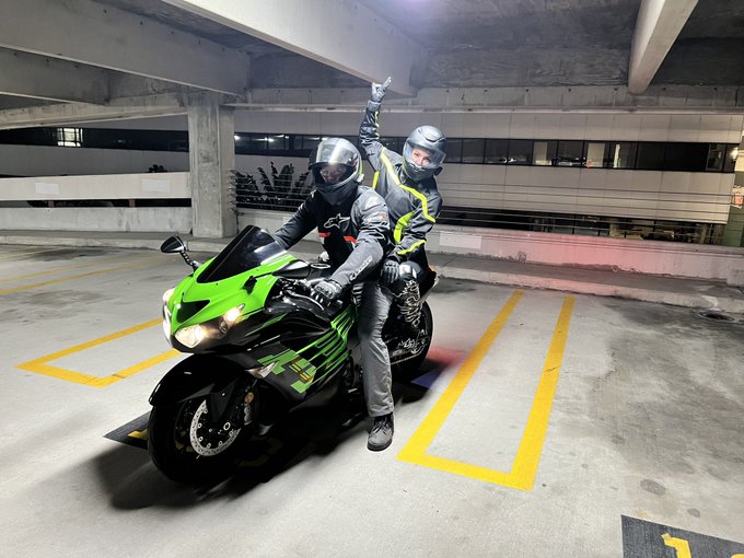 Took a trip on the new whip to @FetishCon with @ItsMacyCartel to see some long missed friends!  Thanks<a class="tags" href="/tag/fetishcon">@fetishcon</a><a href="/tag/memorialdayweekend2021"class="tags"><span>#memorialdayweekend2021</span></a>