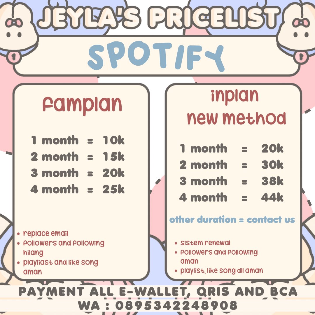 hai kak! yuk bisa order di jey🤩

fast respon via WA tiny.cc/jeylaa
bisa tanya2 dulu yaa🤗 

💸 : all e-wallet, QRIS and BCA
Skuyy grab it fast for order