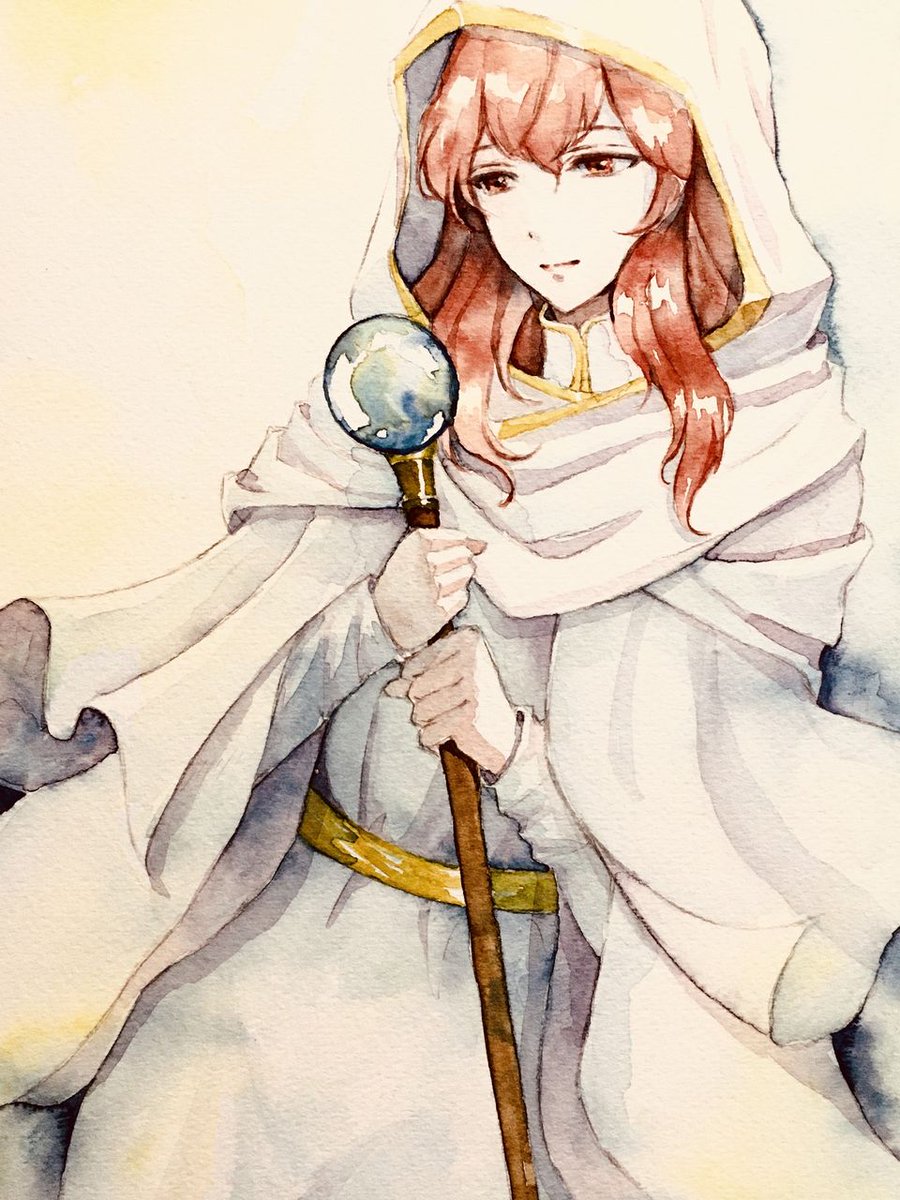 「辺境の聖女レナさん #FireEmblem #Watercolor 」|𝒴ℴ𝓇𝒾のイラスト