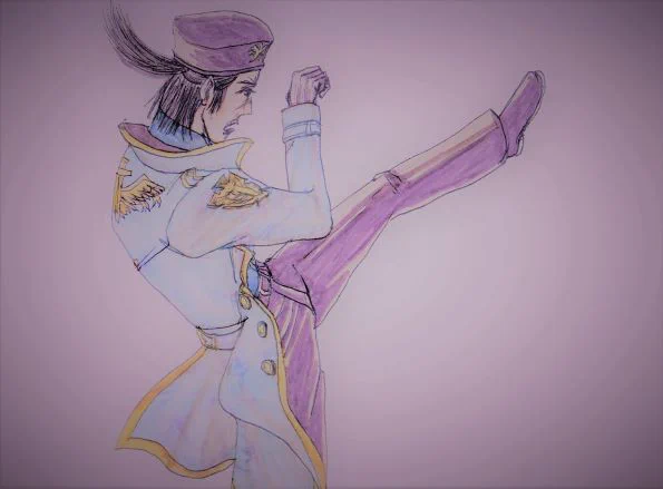 いいね&RTありがとうございます今日もお疲れ様でしたインクのにじみと汚れ対策に、原画をコピーしてコピックで塗りました。#Tekken7  #鉄拳7 #ブーストキック#格ゲーキャラ描こうぜ   #SergeiDragunov ブーストキックのドラグノフ 