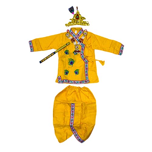 designerplanet.in/product/the-ho…
The Holy Mart Embroidery Yellow Cotton Krishna Dress for Baby Boy 0 to 6 Months with Jewellery & Flute, Krishna Costume. Designerplanet 

#Designerplanet #kanhadress #krishnadress #radhadress #krishnaflute 
#janmashtami2022 #Janmashtamiproducts
#kanhaflute