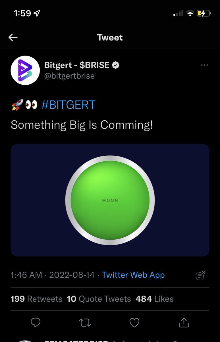 Is there a possibility of partnership with #Bitgert #safemoon 🙀🙀 any thoughts? #safemoonarmy
