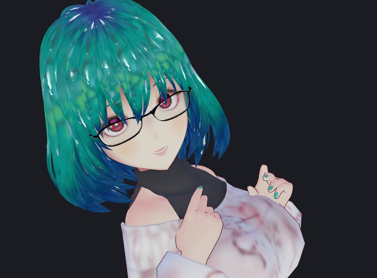 VRoidテクスチャーの練習 