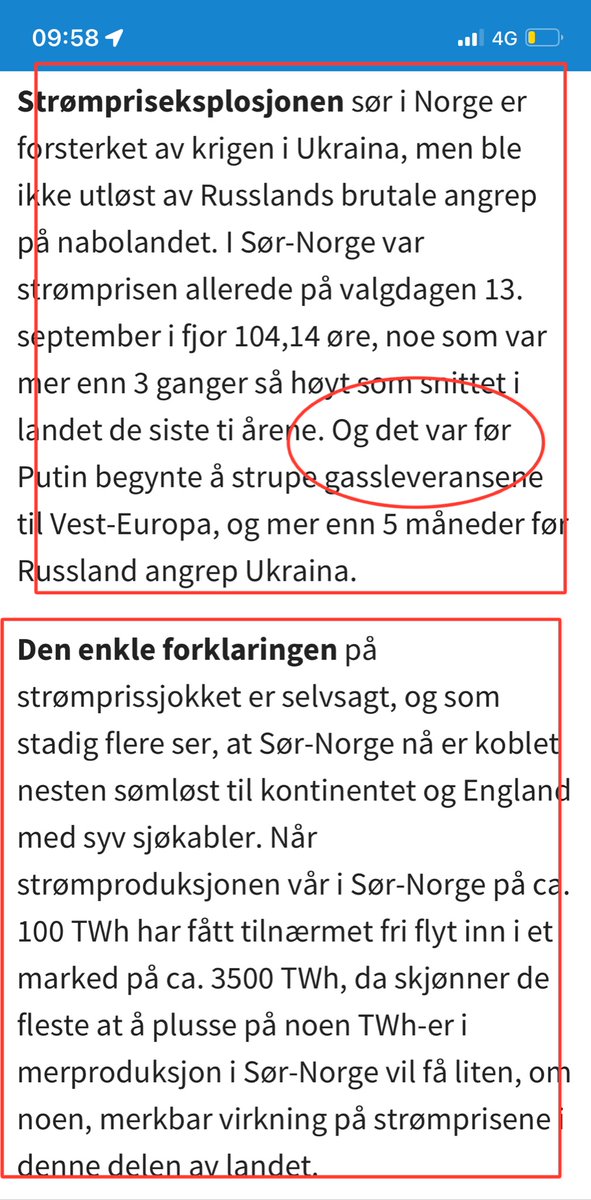 «For hele året 2021 eksporterte vi netto 17,3 TWh strøm. Hvordan går det da an å få seg til å ksi at strømprissjokket i fjor kom av mangel på fornybar energi? DET burde NRKs journalist spurt Haga om»

<a href="/NRKno/">NRK</a> <a href="/rommetweet/">Astrid Rommetveit</a> <a href="/dagsnytt18/">#dax18</a> <a href="/NRKesp1/">Espen Aas</a> <a href="/vgnett/">VG</a> <a href="/dagbladet/">Dagbladet</a> <a href="/vgnett/">VG</a> <a href="/btatle/">Atle Andersson</a>
