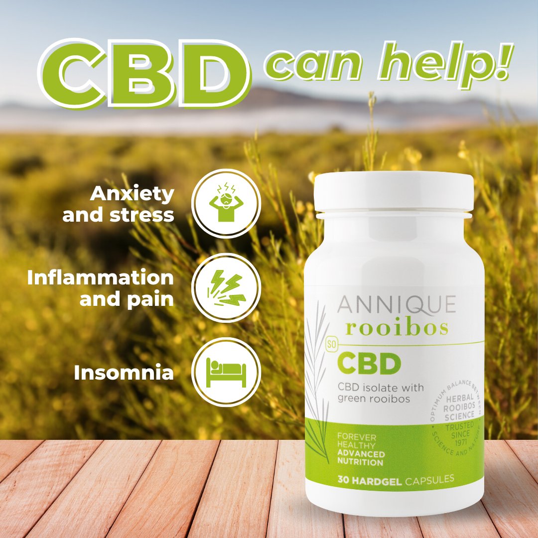 AnniqueHB's tweet photo. 𝗔𝗧𝗧𝗘𝗡𝗧𝗜𝗢𝗡! Today we celebrate 𝗜𝗻𝘁𝗲𝗿𝗻𝗮𝘁𝗶𝗼𝗻𝗮𝗹 𝗖𝗕𝗗 𝗗𝗮𝘆! Say goodbye to stress and anxiety with our CBD Isolate! 💚 Have you tried it?

#Annique #Rooibos #AnniqueInspired #CBDDay #Health https://t.co/bYfLHOblO8
